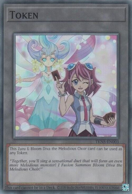Image for Token: Zuzu and Bloom Diva the Melodious Choir (Legacy of Destruction) (TKN5-EN003) - YuGiOh