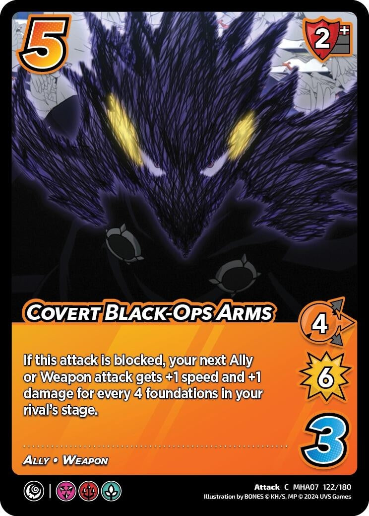 Image for Covert Black-Ops Arms (UniVersus: My Hero Academia: Girl Power) (122/180) - UniVersus