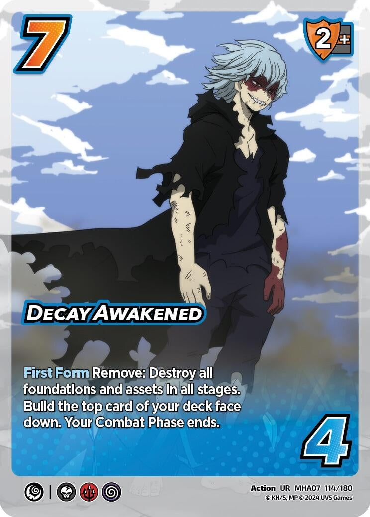 Image for Decay Awakened (UniVersus: My Hero Academia: Girl Power) (114/180) - UniVersus