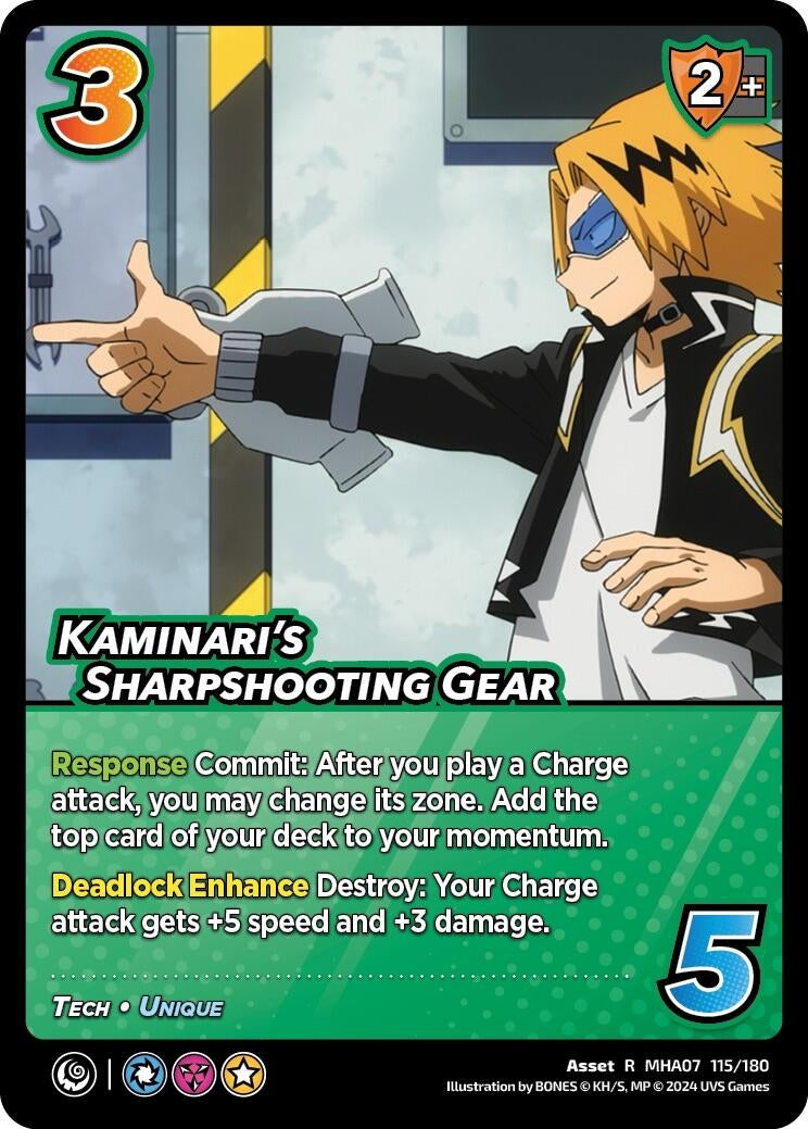 Image for Kaminari's Sharpshooting Gear (UniVersus: My Hero Academia: Girl Power) (115/180) - UniVersus