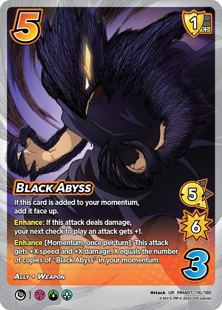 Image for Black Abyss (UniVersus: My Hero Academia: Girl Power) (116/180) - UniVersus