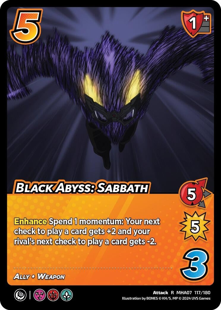 Image for Black Abyss: Sabbath (UniVersus: My Hero Academia: Girl Power) (117/180) - UniVersus