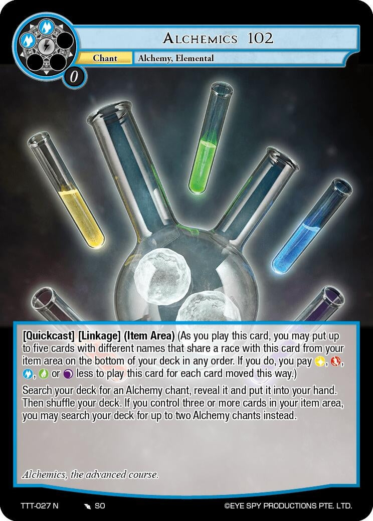 Image for Alchemics 102 (Thoth of the Trinity) (TTT-027 N) - Force of Will
