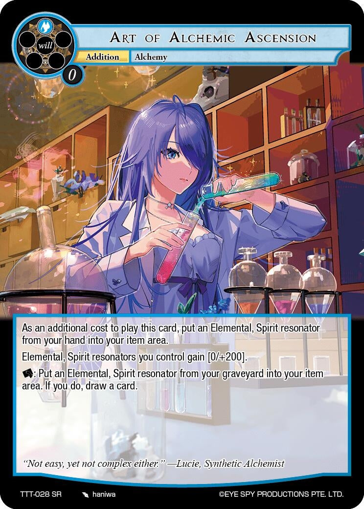 Image for Art of Alchemic Ascension (Thoth of the Trinity) (TTT-028 SR) - Force of Will