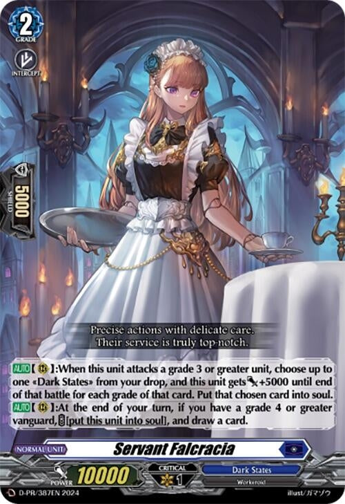 Image for Servant Falcracia (387) (D Promo Cards) (D-PR/387EN) - Cardfight Vanguard