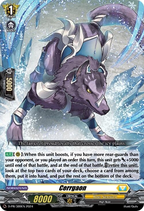 Image for Cerrgaon (D Promo Cards) (D-PR/389EN) - Cardfight Vanguard