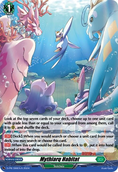 Image for Mythiarq Habitat (390-S) (Foil) (D Promo Cards) (D-PR/390EN-S) - Cardfight Vanguard