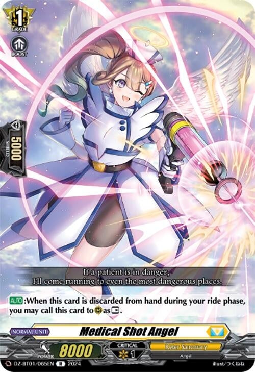 Image for Medical Shot Angel (DZ-BT01: Fated Clash) (DZ-BT01/065EN) - Cardfight Vanguard