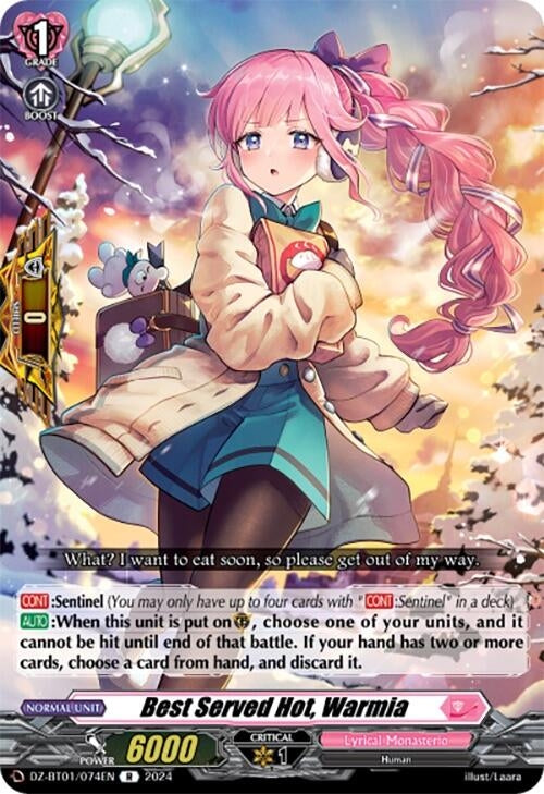 Image for Best Served Hot, Warmia (DZ-BT01: Fated Clash) (DZ-BT01/074EN) - Cardfight Vanguard