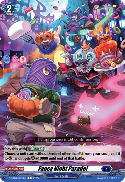 Image for Fancy Night Parade! (DZ-BT01: Fated Clash) (DZ-BT01/096EN) - Cardfight Vanguard