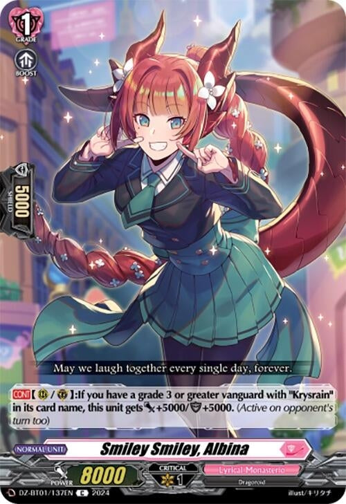 Image for Smiley Smiley, Albina (DZ-BT01: Fated Clash) (DZ-BT01/137EN) - Cardfight Vanguard