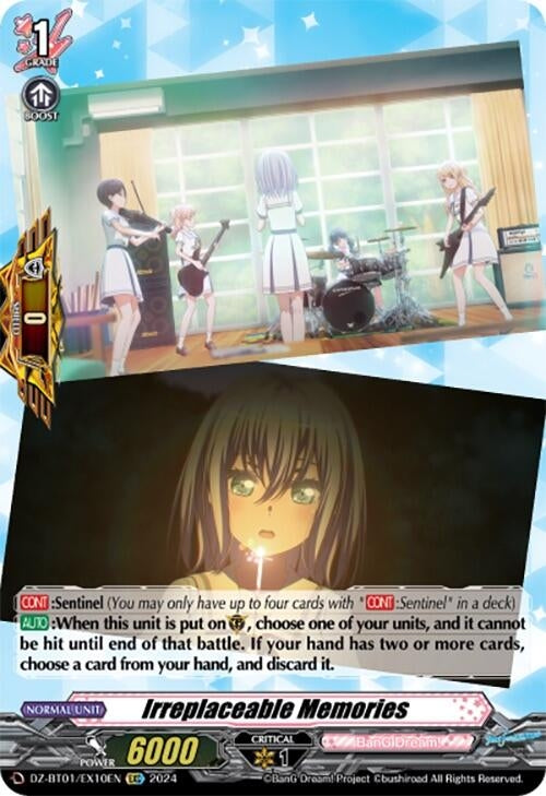 Image for Irreplaceable Memories (EXC) (DZ-BT01: Fated Clash) (DZ-BT01/EX10EN) - Cardfight Vanguard