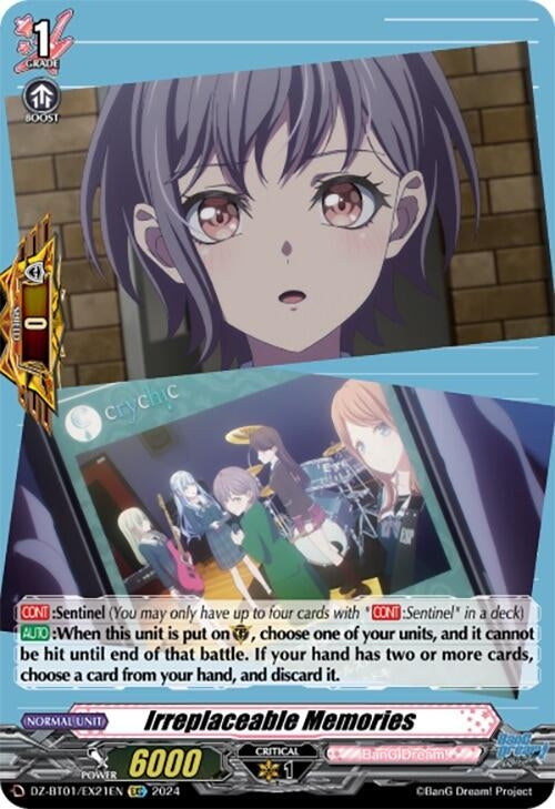 Image for Irreplaceable Memories (EX21) (EXC) (DZ-BT01: Fated Clash) (DZ-BT01/EX21EN) - Cardfight Vanguard