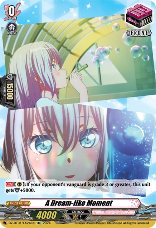 Image for A Dream-like Moment (EX24) (EXC) (DZ-BT01: Fated Clash) (DZ-BT01/EX24EN) - Cardfight Vanguard