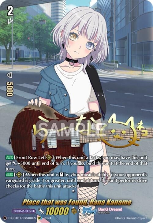 Image for Place that was Found, Rana Kaname (EXS) (DZ-BT01: Fated Clash) (DZ-BT01/EXS08EN) - Cardfight Vanguard
