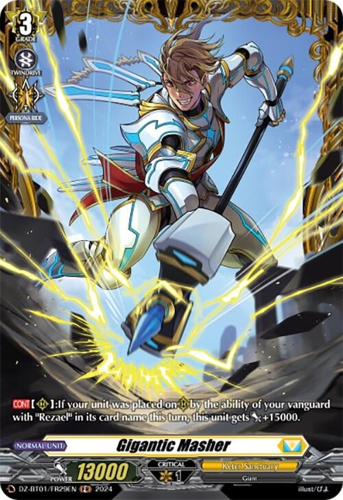 Image for Gigantic Masher (FR) (DZ-BT01: Fated Clash) (DZ-BT01/FR29EN) - Cardfight Vanguard