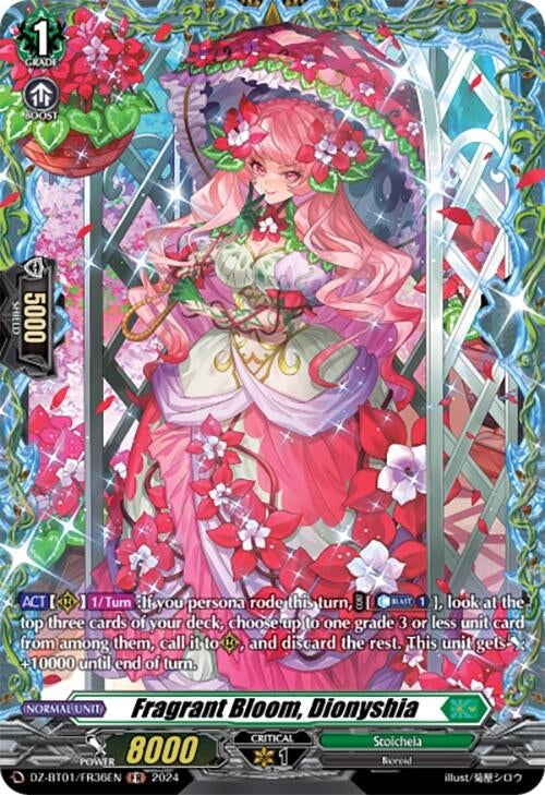Image for Fragrant Bloom, Dionyshia (FR) (DZ-BT01: Fated Clash) (DZ-BT01/FR36EN) - Cardfight Vanguard