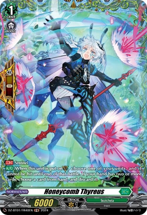 Image for Honeycomb Thyreus (FR) (DZ-BT01: Fated Clash) (DZ-BT01/FR40EN) - Cardfight Vanguard