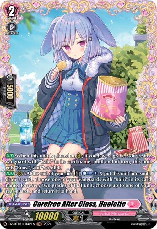 Image for Carefree After Class, Huolette (FR) (DZ-BT01: Fated Clash) (DZ-BT01/FR42EN) - Cardfight Vanguard