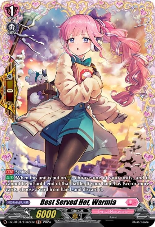 Image for Best Served Hot, Warmia (FR) (DZ-BT01: Fated Clash) (DZ-BT01/FR48EN) - Cardfight Vanguard