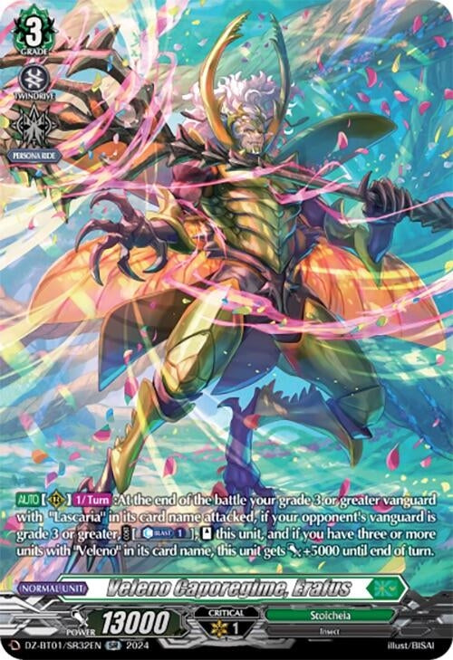 Image for Veleno Caporegime, Erafus (SR) (DZ-BT01: Fated Clash) (DZ-BT01/SR32EN) - Cardfight Vanguard