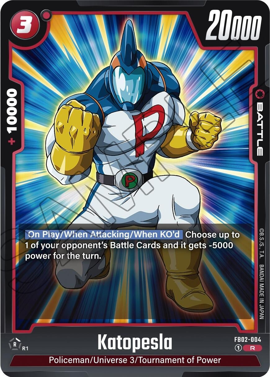 Image for Katopesla (Blazing Aura) (FB02-004) - Dragon Ball Super: Fusion World