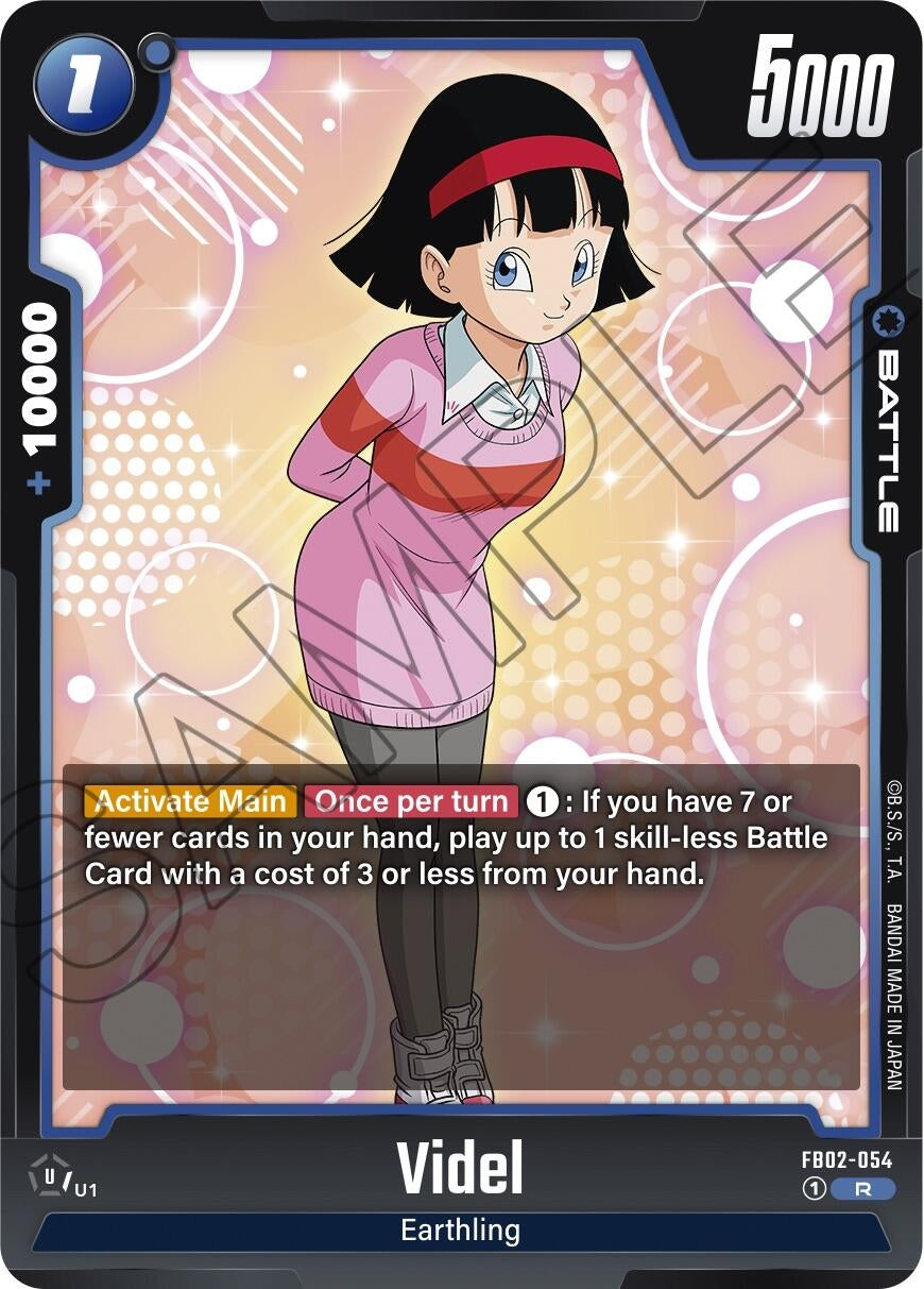 Image for Videl - FB02-054 (Blazing Aura) (FB02-054) - Dragon Ball Super: Fusion World