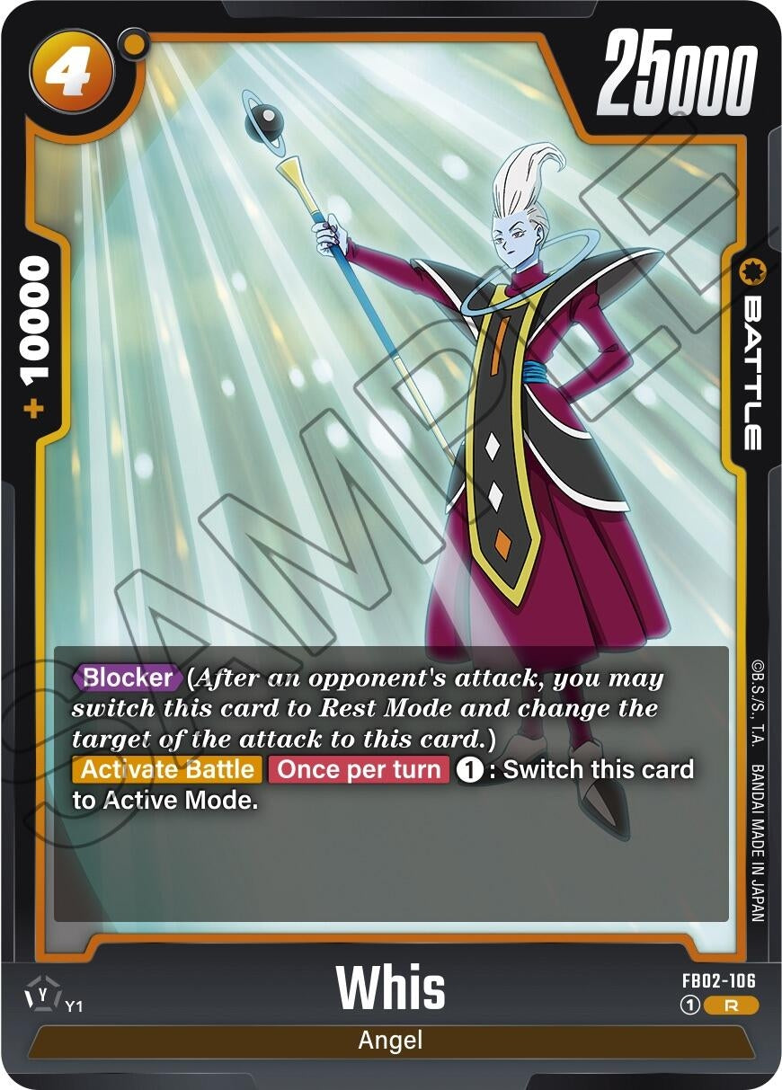 Image for Whis - FB02-106 (Blazing Aura) (FB02-106) - Dragon Ball Super: Fusion World