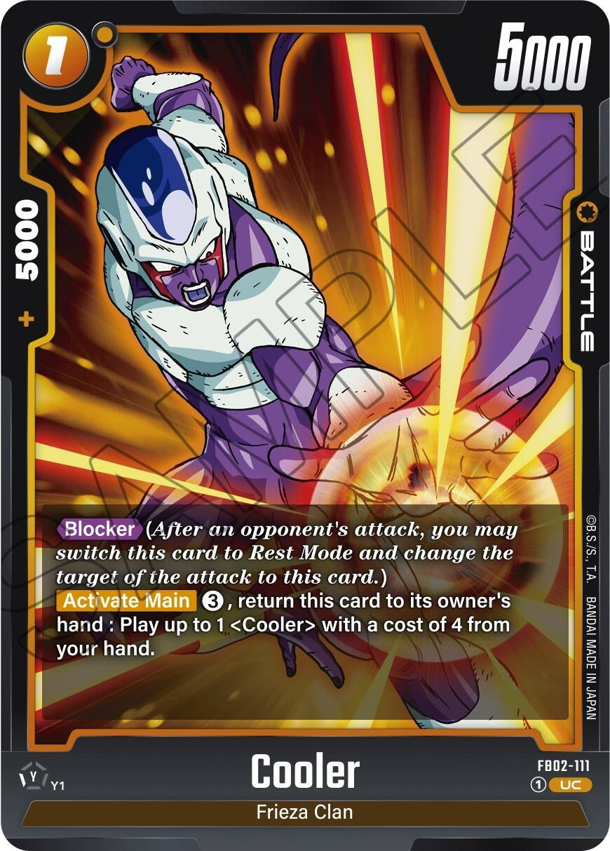 Image for Cooler (Blazing Aura) (FB02-111) - Dragon Ball Super: Fusion World