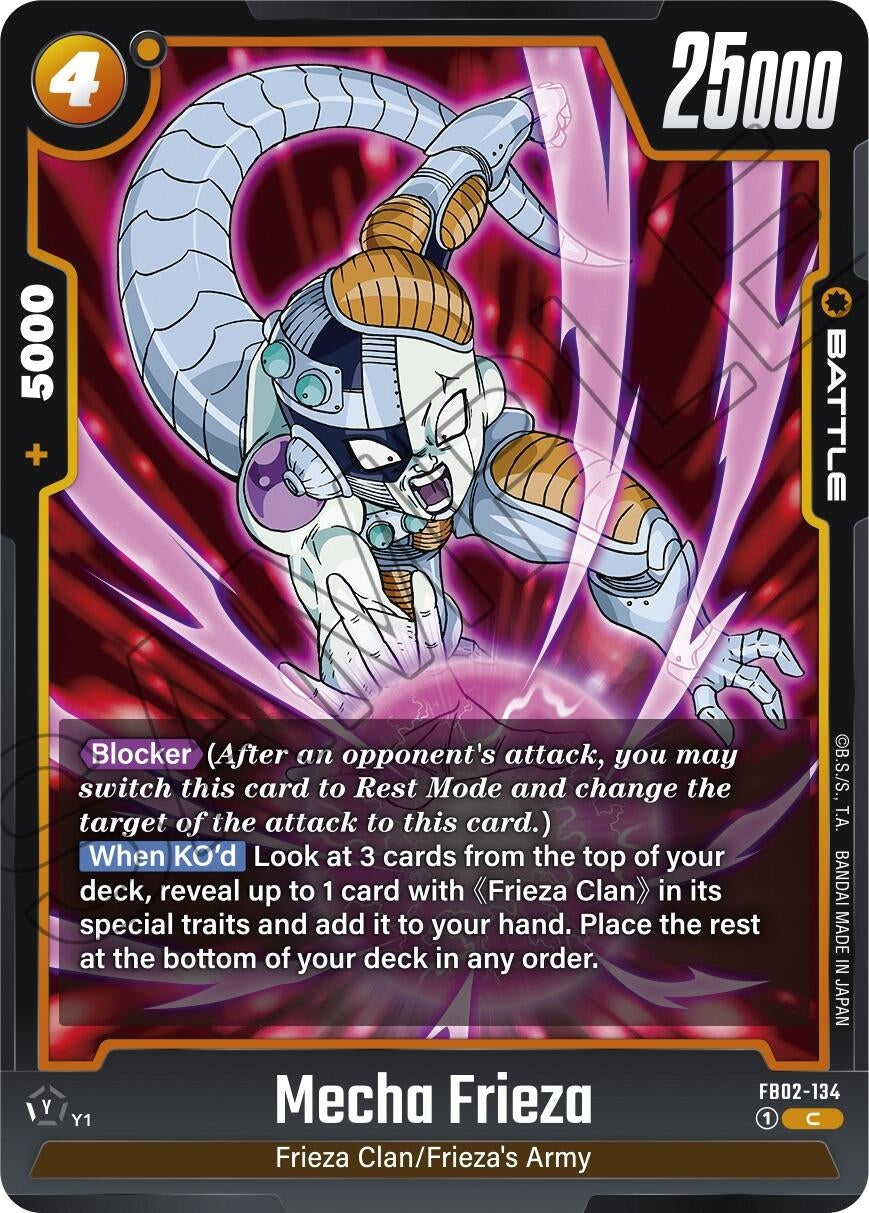 Image for Mecha Frieza (Blazing Aura) (FB02-134) - Dragon Ball Super: Fusion World