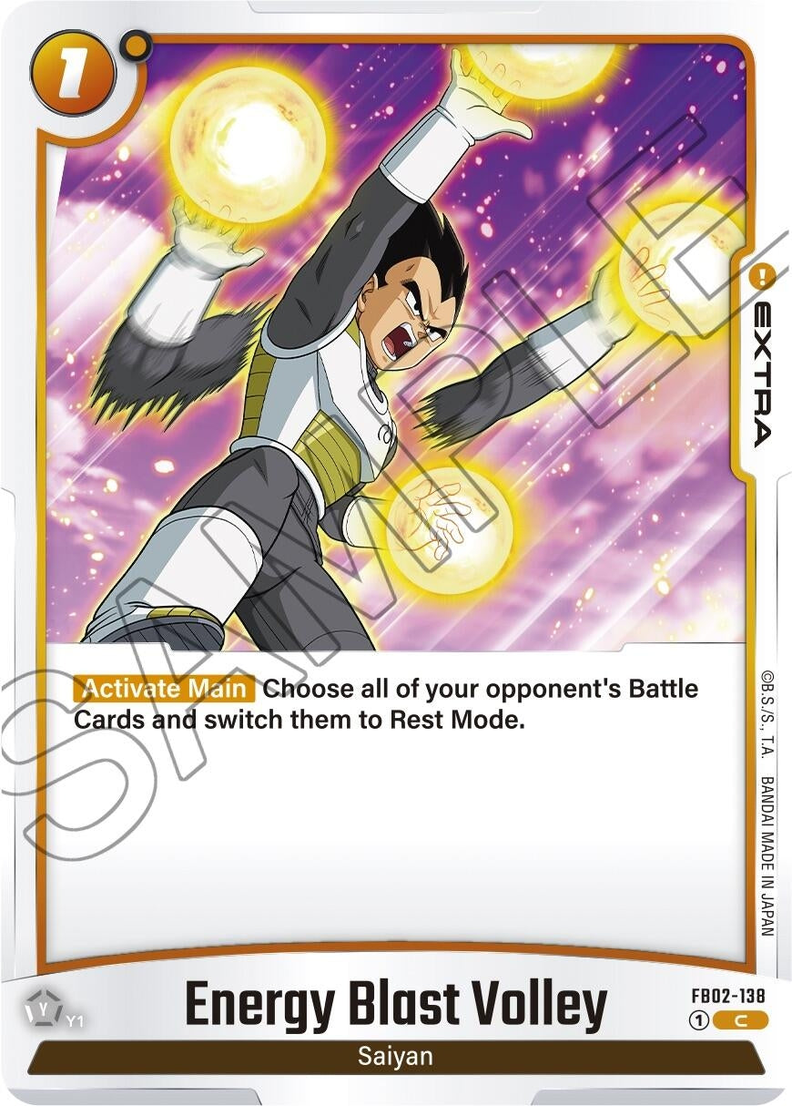 Image for Energy Blast Volley (Blazing Aura) (FB02-138) - Dragon Ball Super: Fusion World