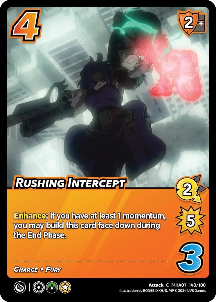 Image for Rushing Intercept (UniVersus: My Hero Academia: Girl Power) (143/180) - UniVersus