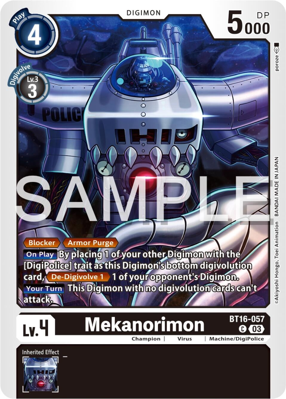 Image for Mekanorimon (BT16) (16057)