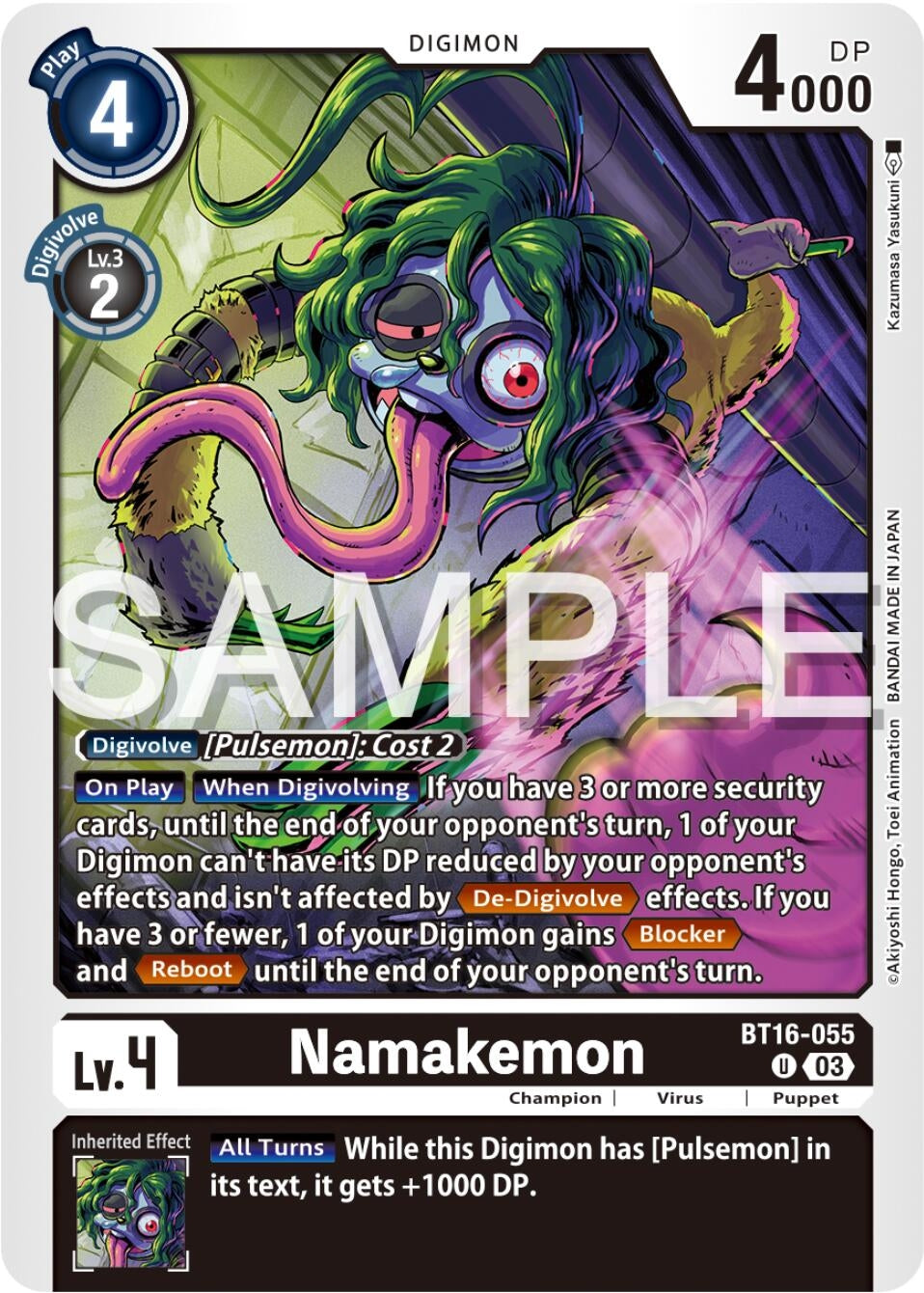 Image for Namakemon (BT16) (16055)