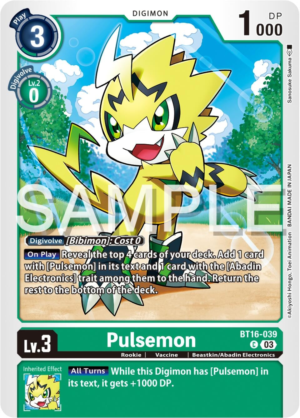 Image for Pulsemon (BT16) (16039)