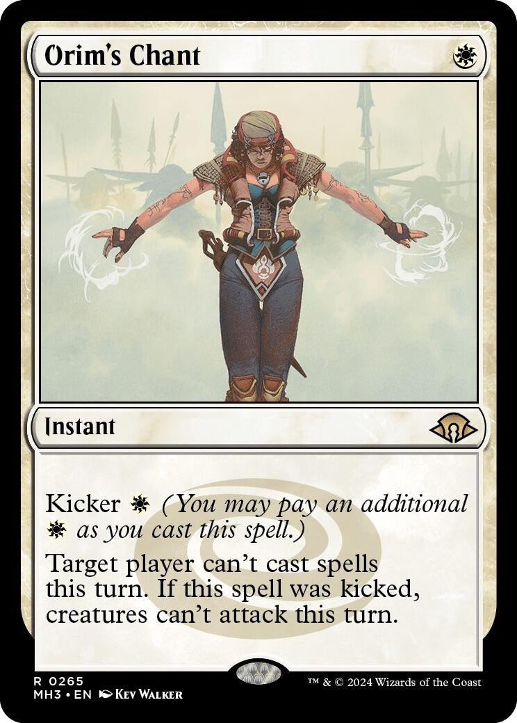 Image for Orim's Chant (Modern Horizons 3) (265) - Magic: The Gathering