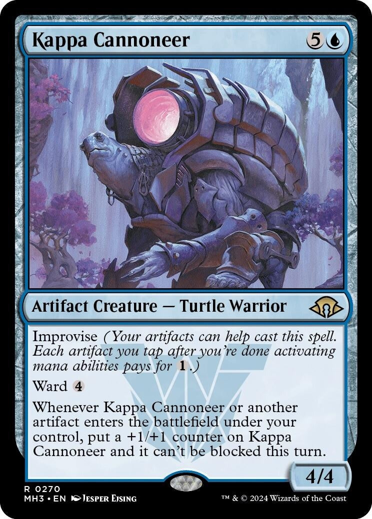 Image for Kappa Cannoneer (Modern Horizons 3) (270) - Magic: The Gathering