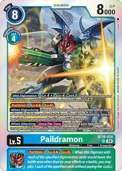 Image for Paildramon (BT16) (16025)