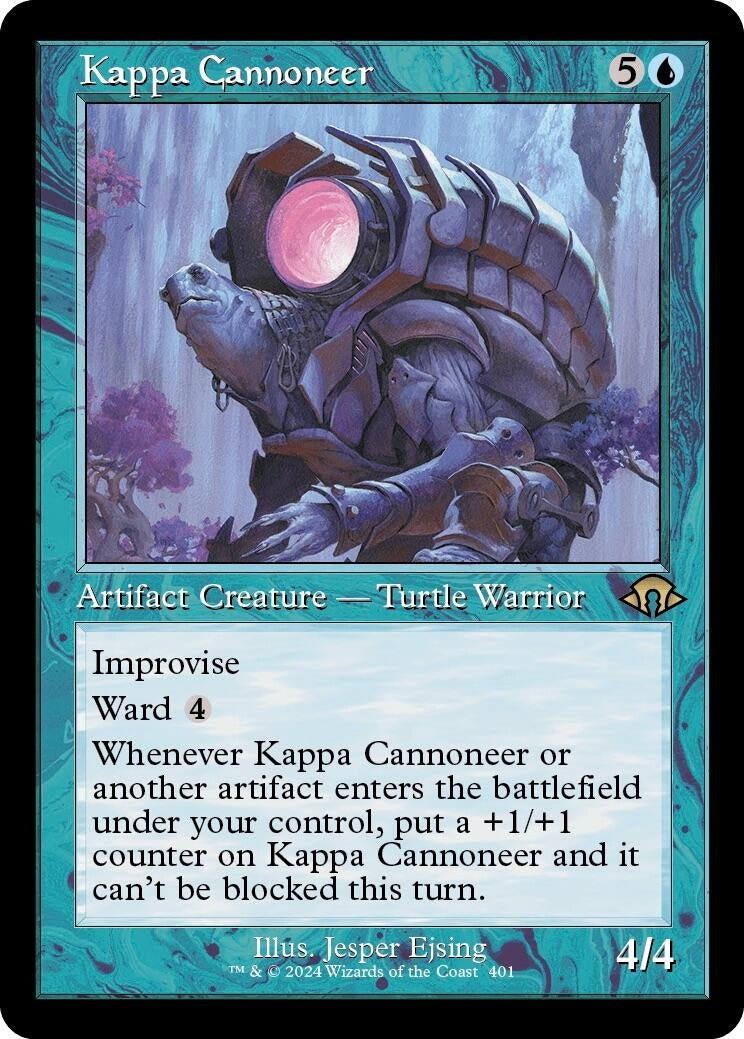 Image for Kappa Cannoneer (Retro Frame) (Modern Horizons 3) (401) - Magic: The Gathering