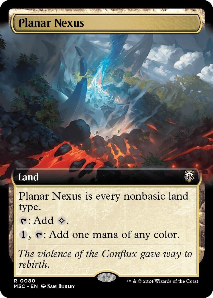Image for Planar Nexus (Extended Art) (Commander: Modern Horizons 3) (80) - Magic: The Gathering