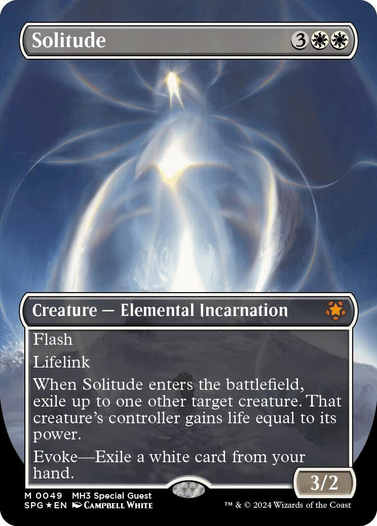 Image for Solitude (Borderless) (Textured Foil) (Special Guests) (49) - Magic: The Gathering