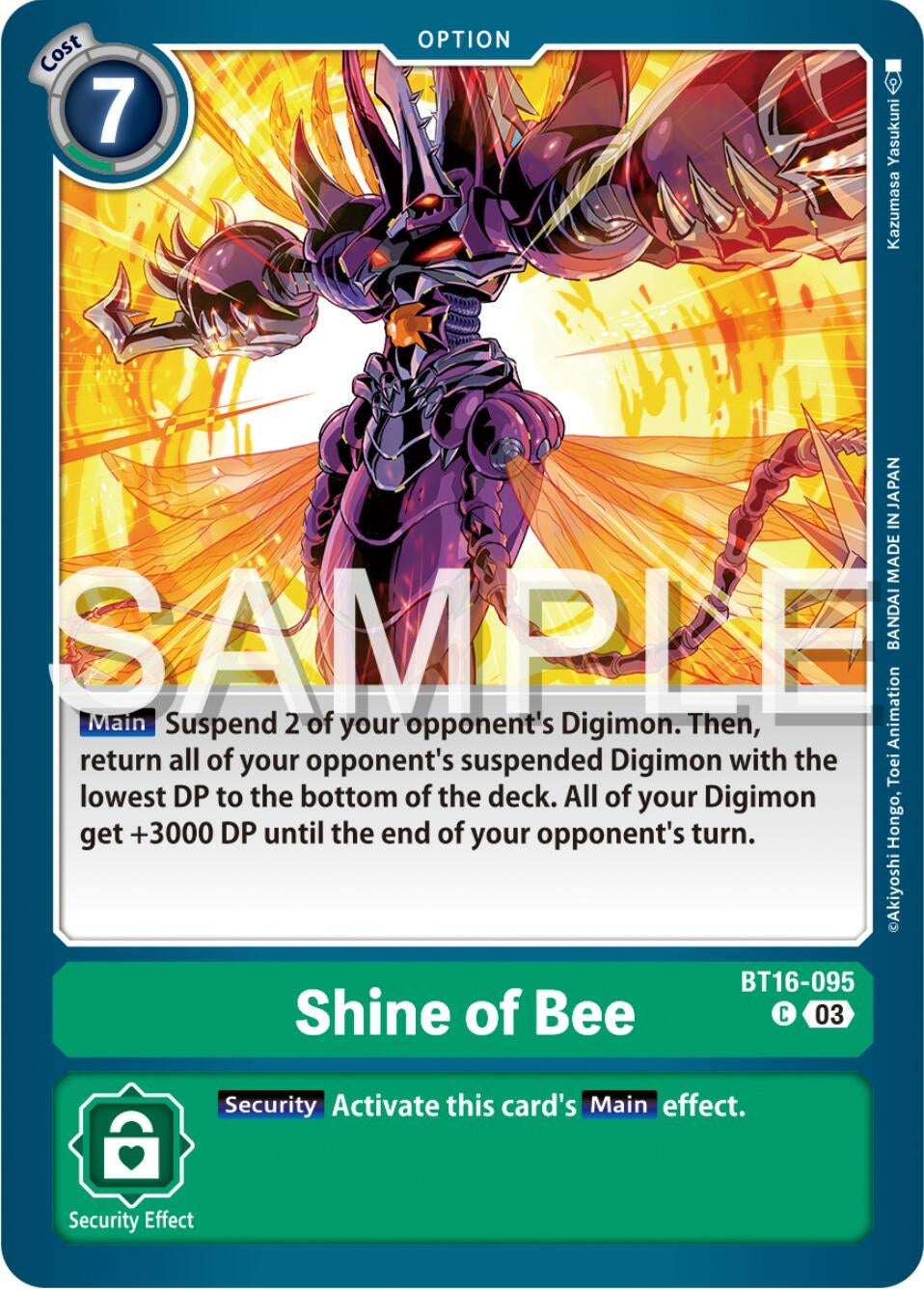 Image for Shine of Bee (BT16) (16095)