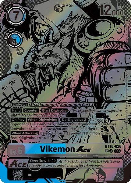 Image for Vikemon ACE (Textured) (BT16) (16026)