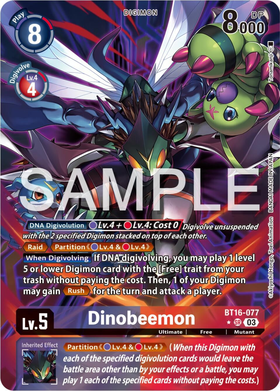 Image for Dinobeemon (Alternate Art) (BT16) (16077)