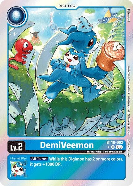 Image for DemiVeemon (Box Promotion Pack: Beginning Observer) (BT16) (16002)