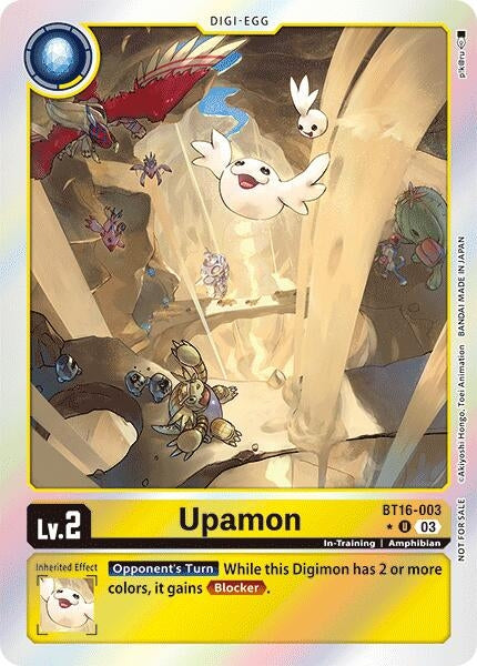 Image for Upamon (Box Promotion Pack: Beginning Observer) (BT16) (16003)