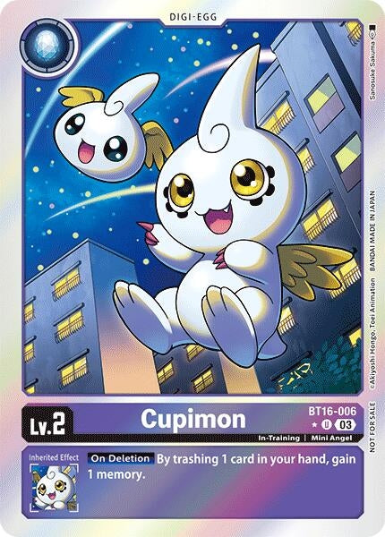 Image for Cupimon (Box Promotion Pack: Beginning Observer) (BT16) (16006)