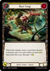 Image for Bare Fangs (Yellow) (Armory Deck: Kayo) (AKO016) - Flesh and Blood TCG