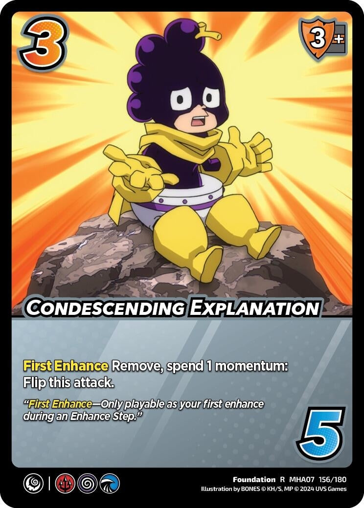 Image for Condescending Explanation (UniVersus: My Hero Academia: Girl Power) (156/180) - UniVersus
