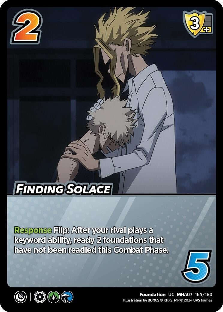 Image for Finding Solace (UniVersus: My Hero Academia: Girl Power) (164/180) - UniVersus